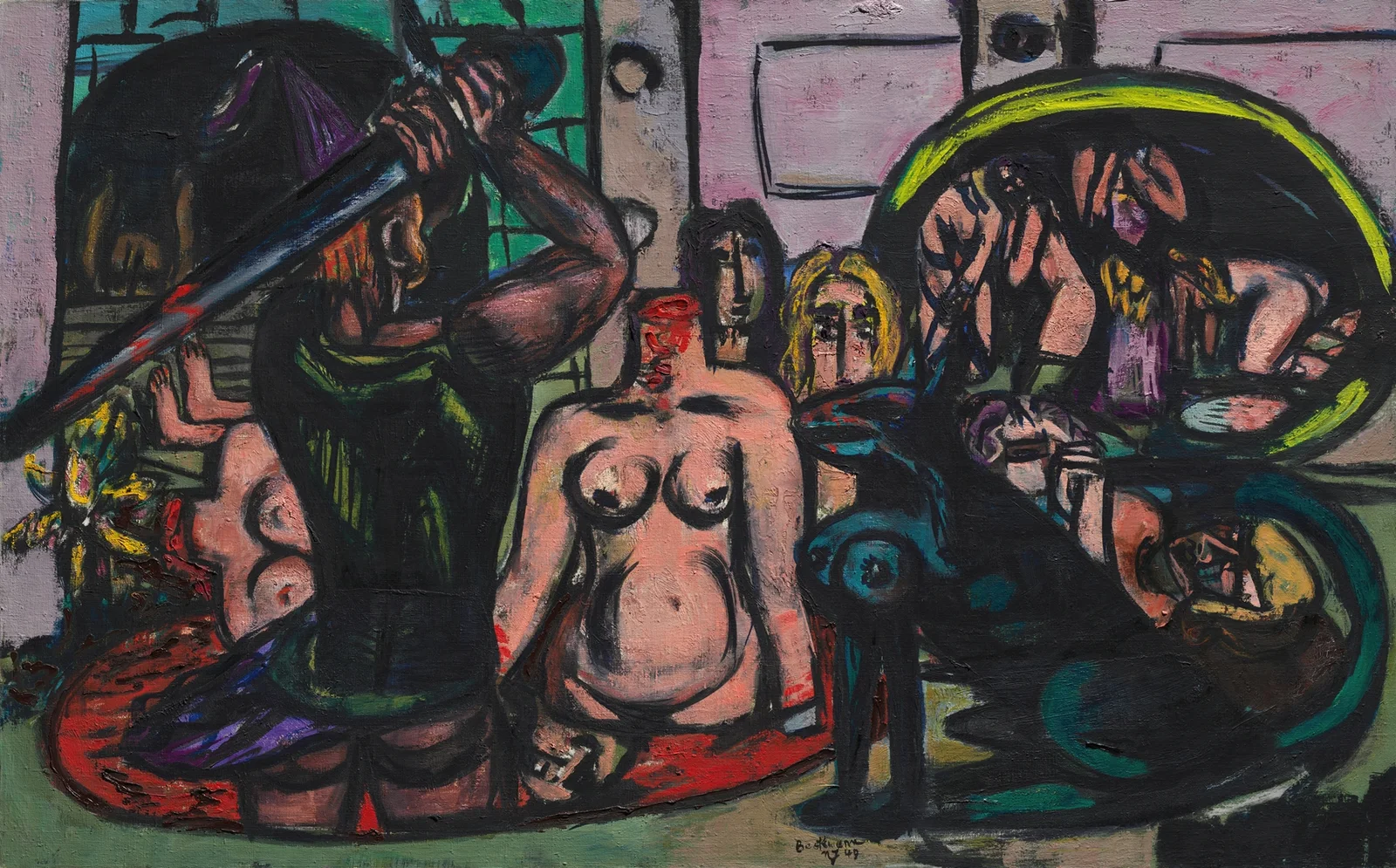 Perseus’s Last Duty av Max Beckmann
