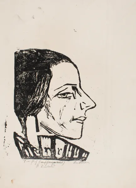 Portrait of Mrs. Swarzenski av Max Beckmann