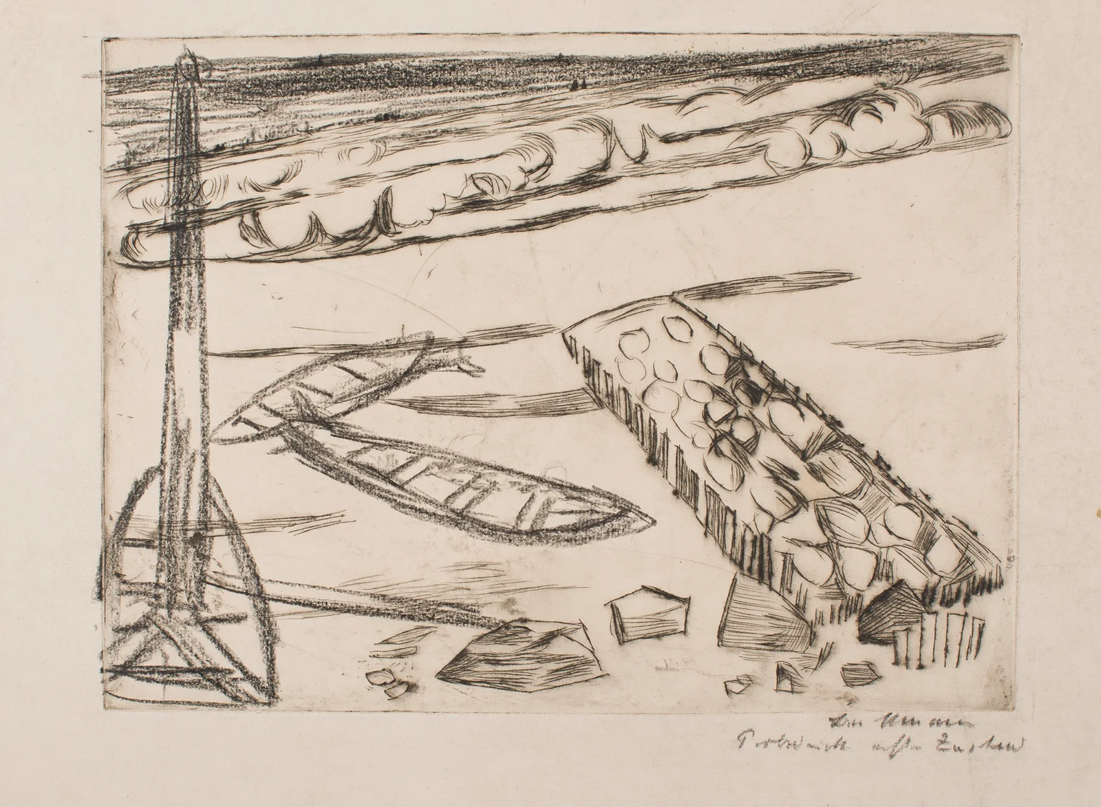 Seascape av Max Beckmann