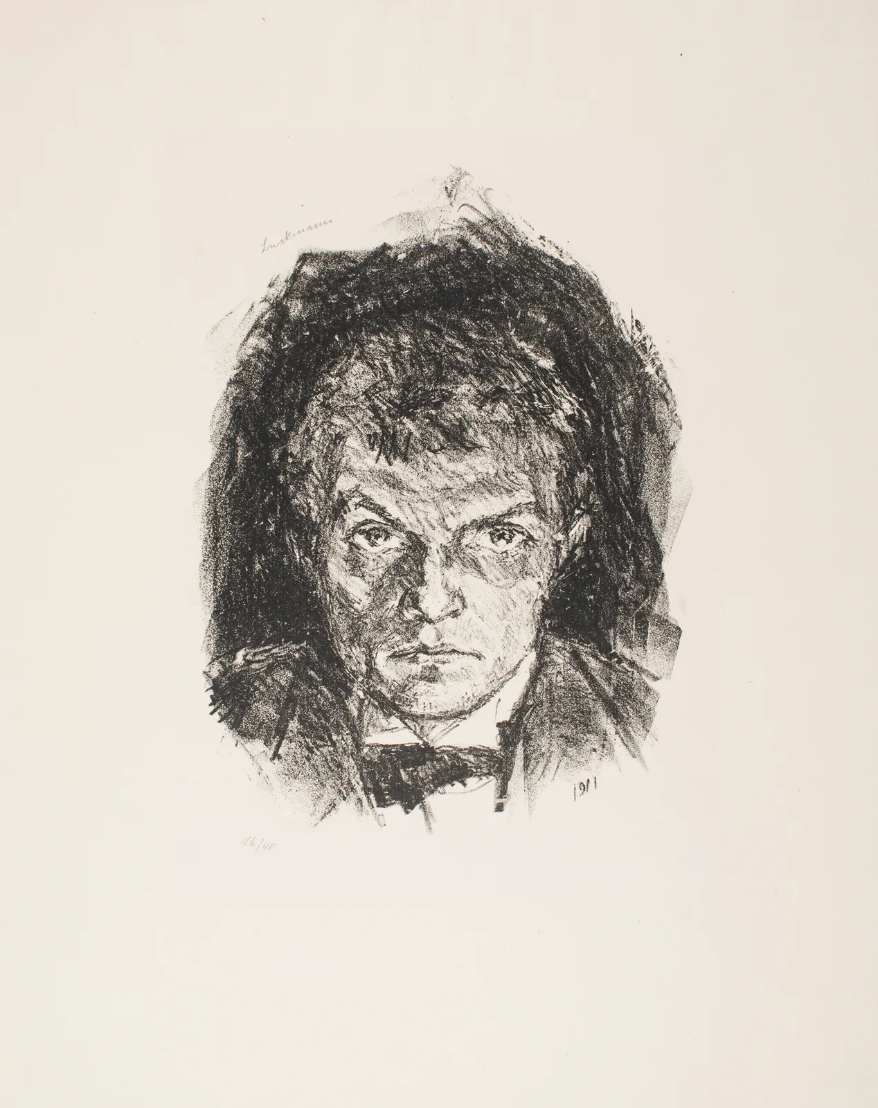 Self-Portrait av Max Beckmann