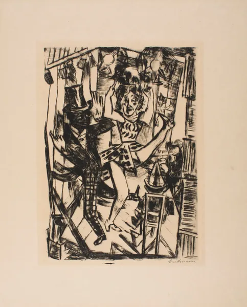 Tauentzien Palace av Max Beckmann