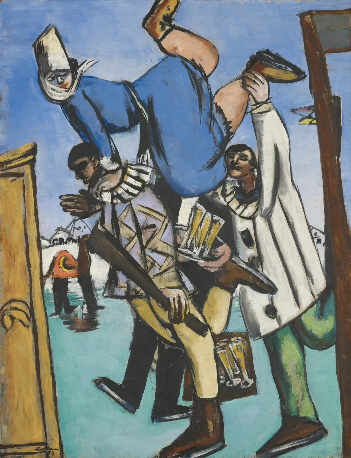 The Skaters av Max Beckmann