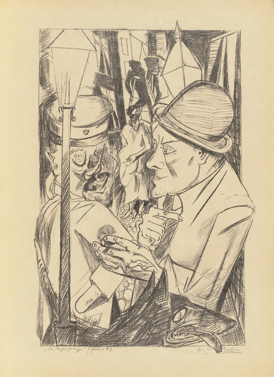 The Way Home av Max Beckmann