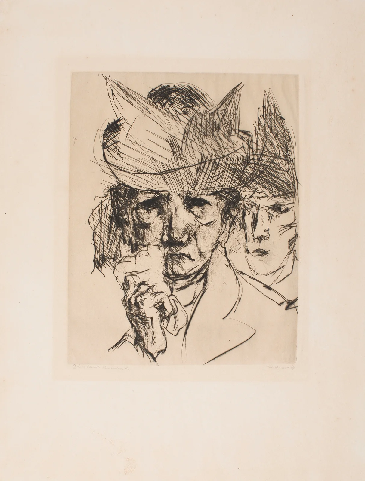 Weeping Woman av Max Beckmann