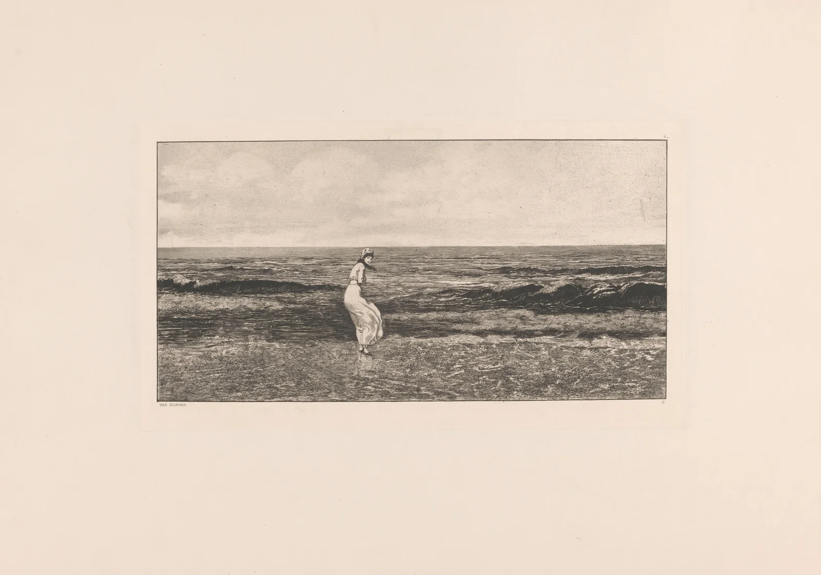 Am Meer av Max Klinger