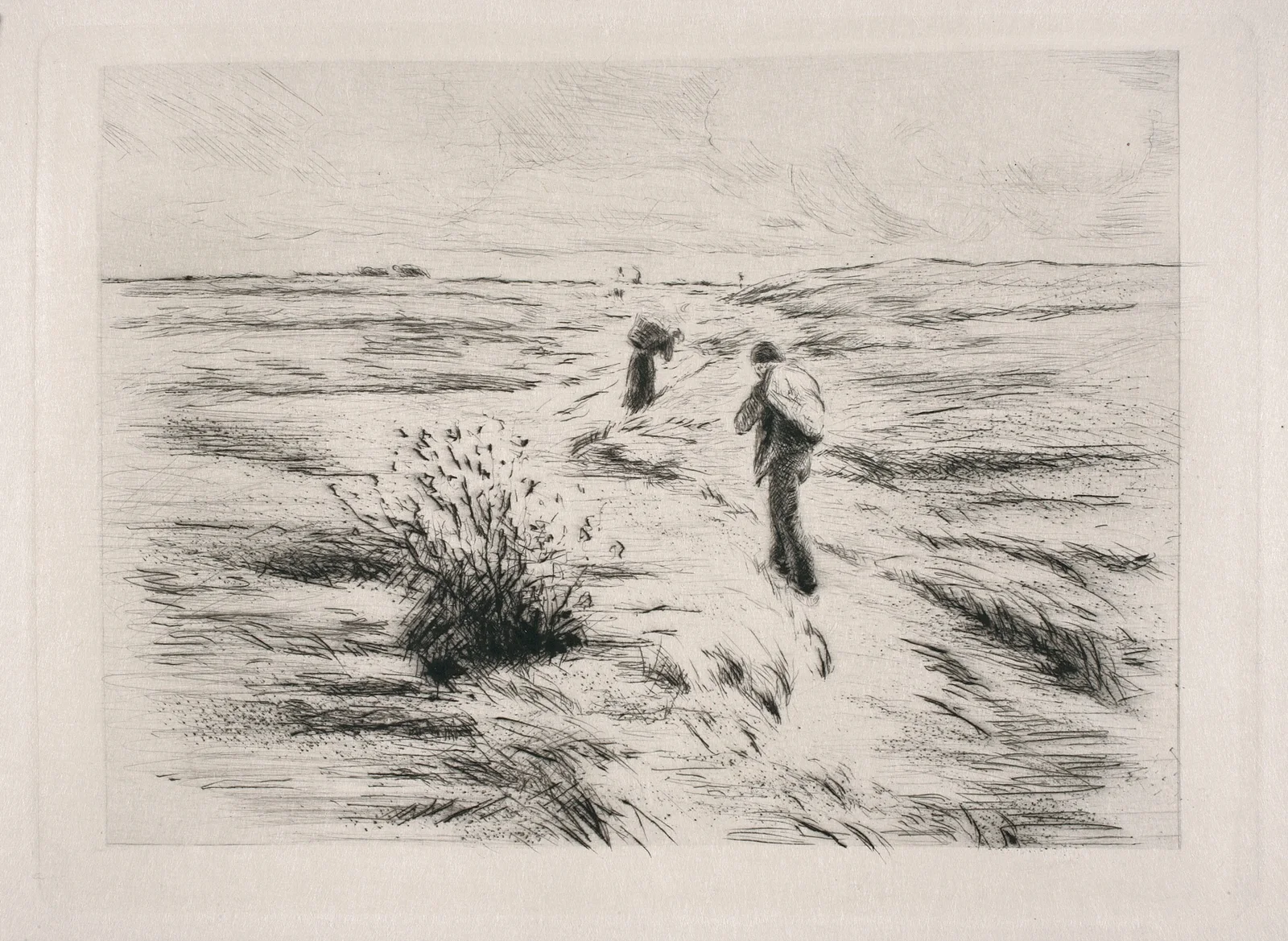 In den Dünen av Max Liebermann