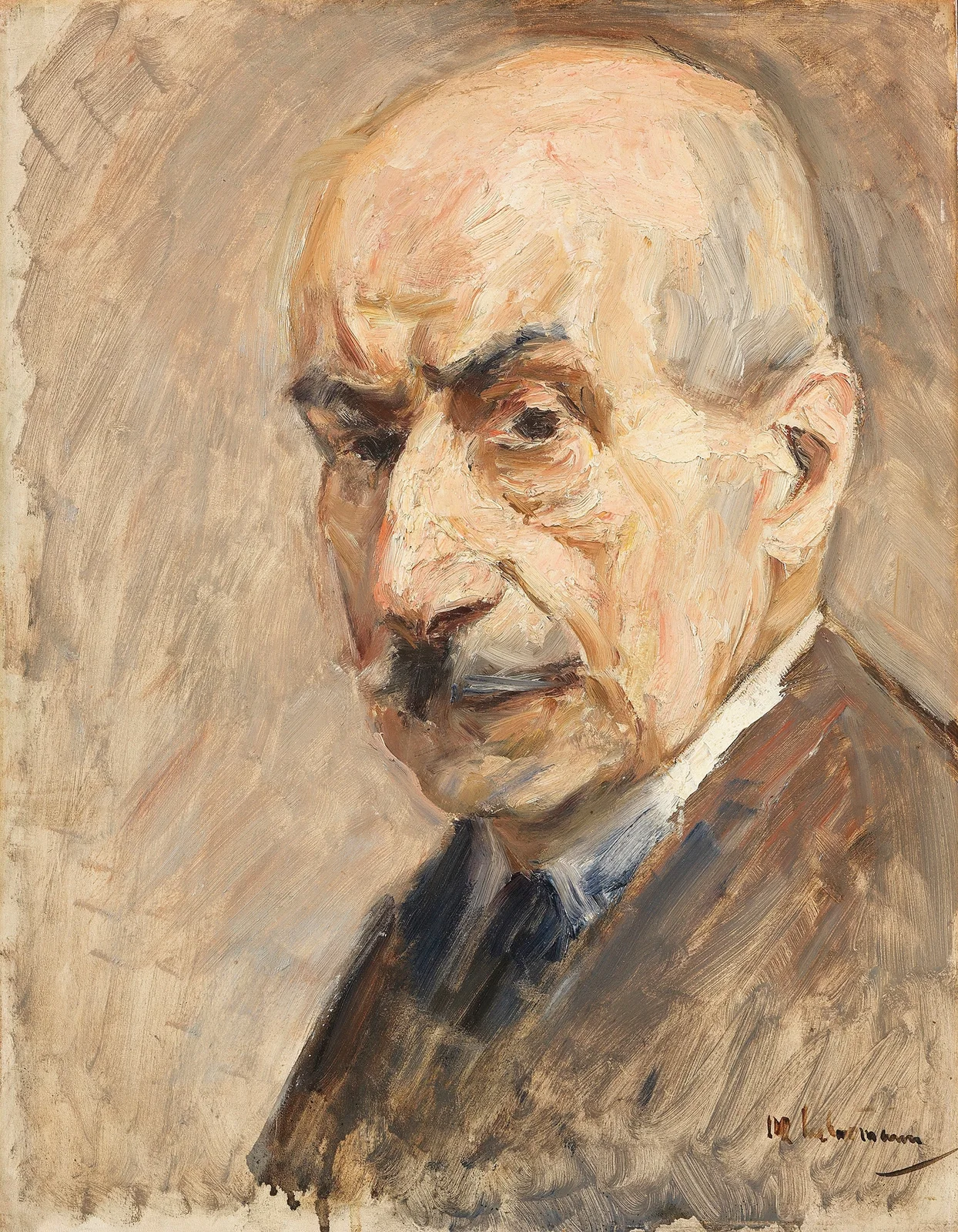 Selbstbildnis av Max Liebermann