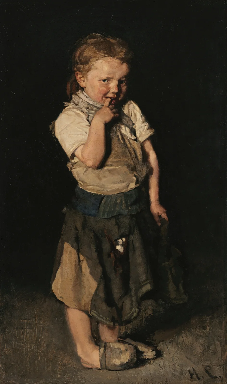 The Cobbler’s Girl av Max Liebermann