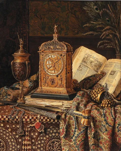 Still Life with Antiques av Max Schödl