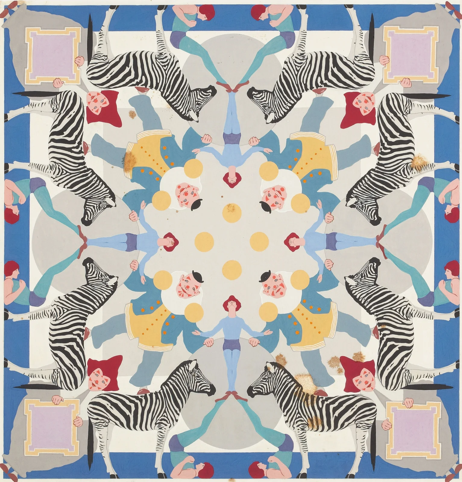 Circus Bed Quilt av Maxfield Parrish