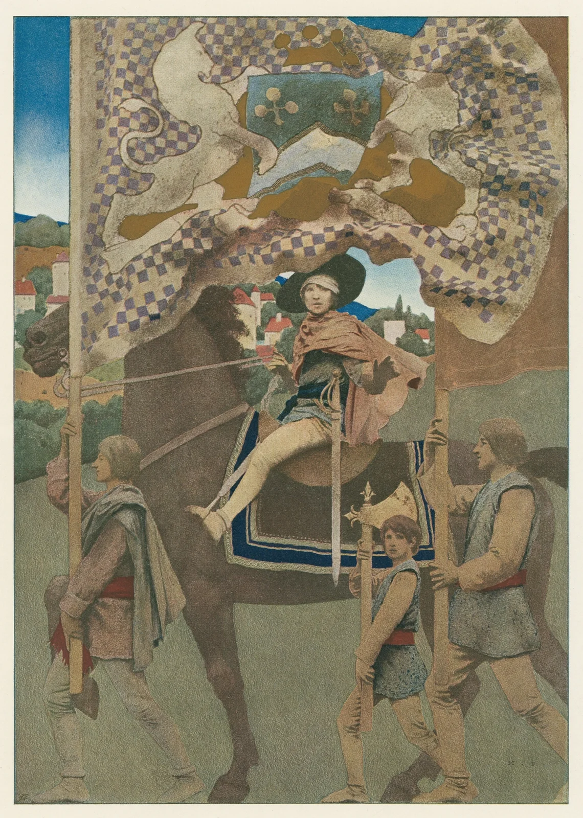 Dies Irae. av Maxfield Parrish