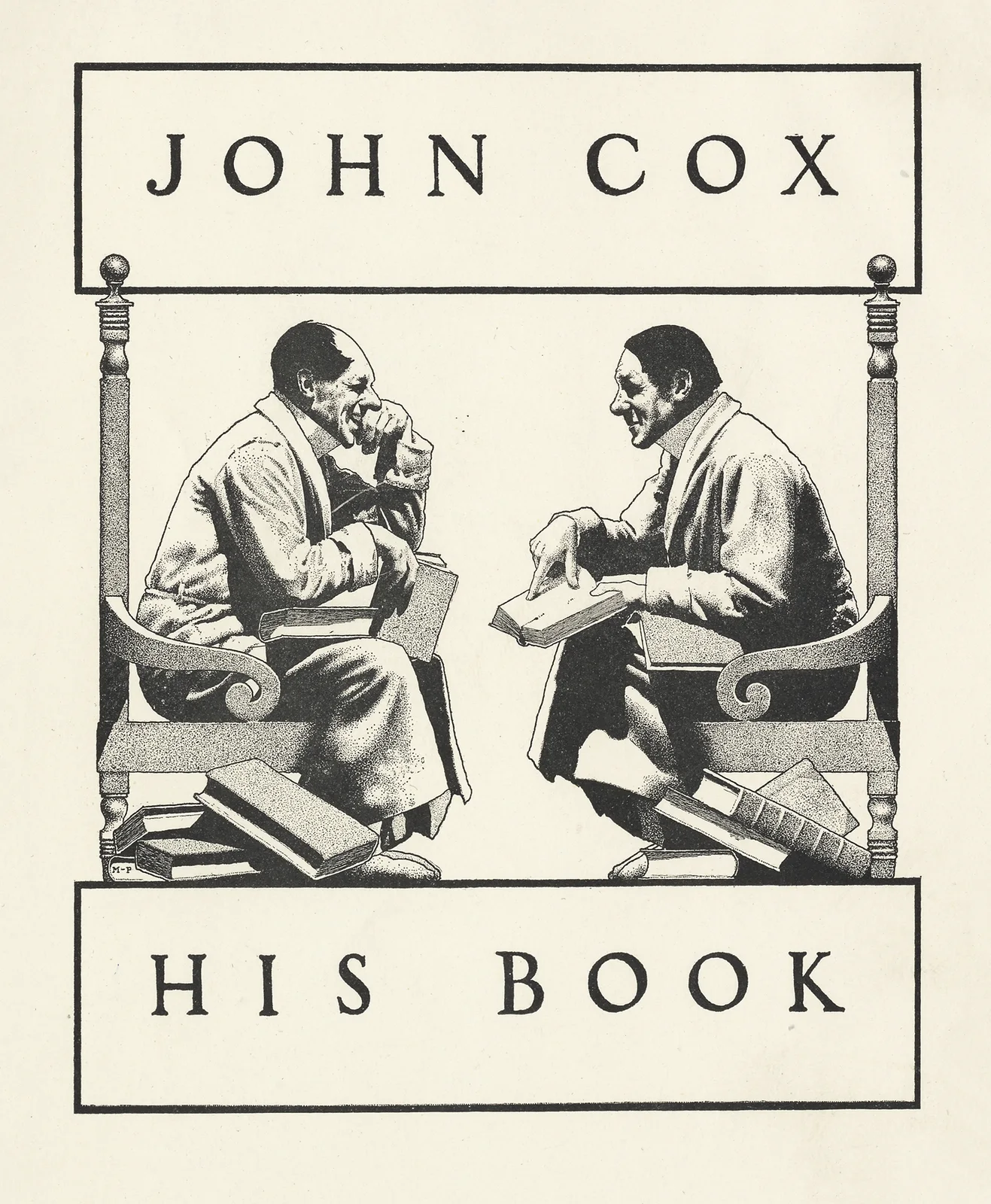 John Cox av Maxfield Parrish