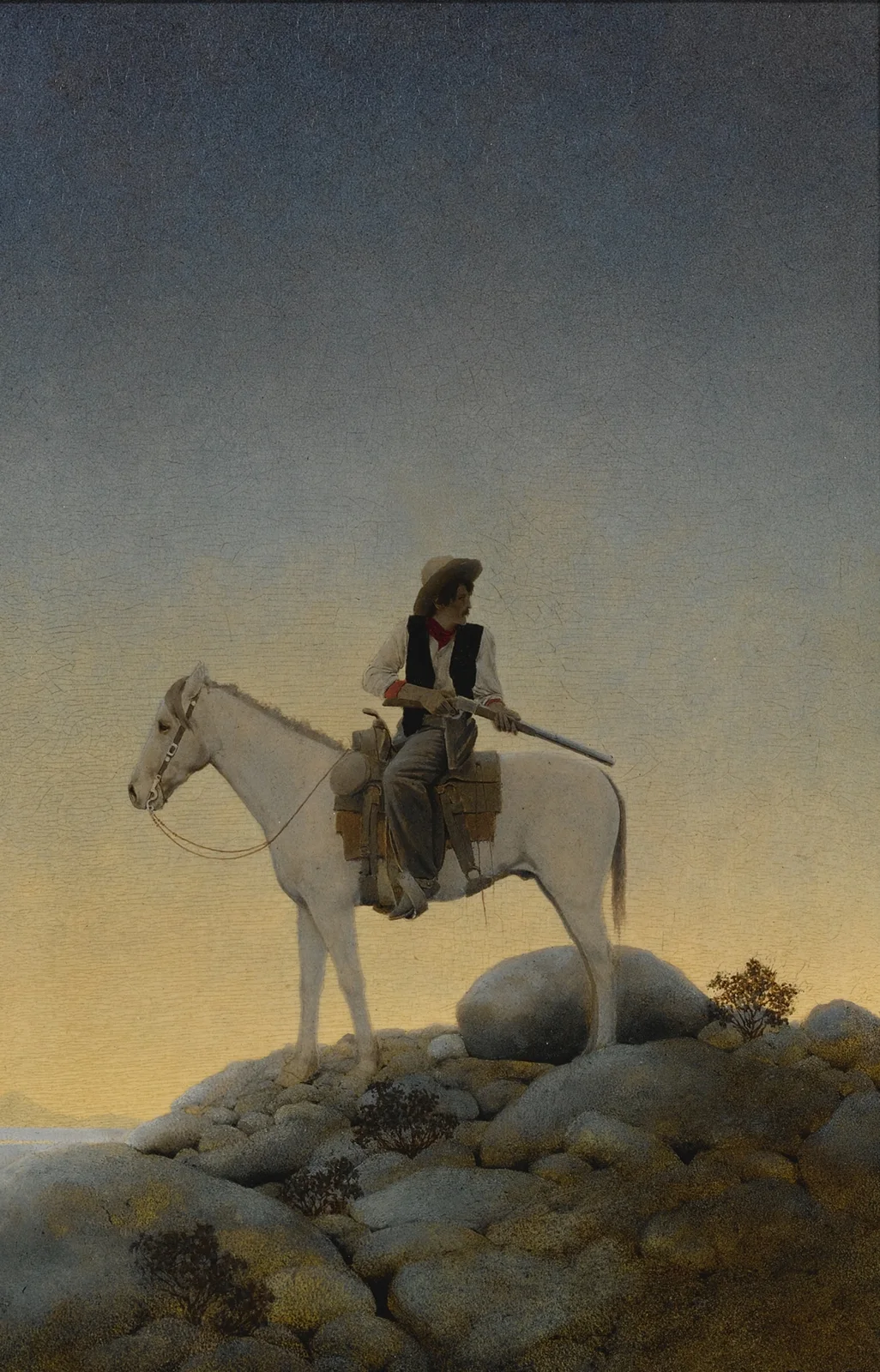 The Outlaw av Maxfield Parrish