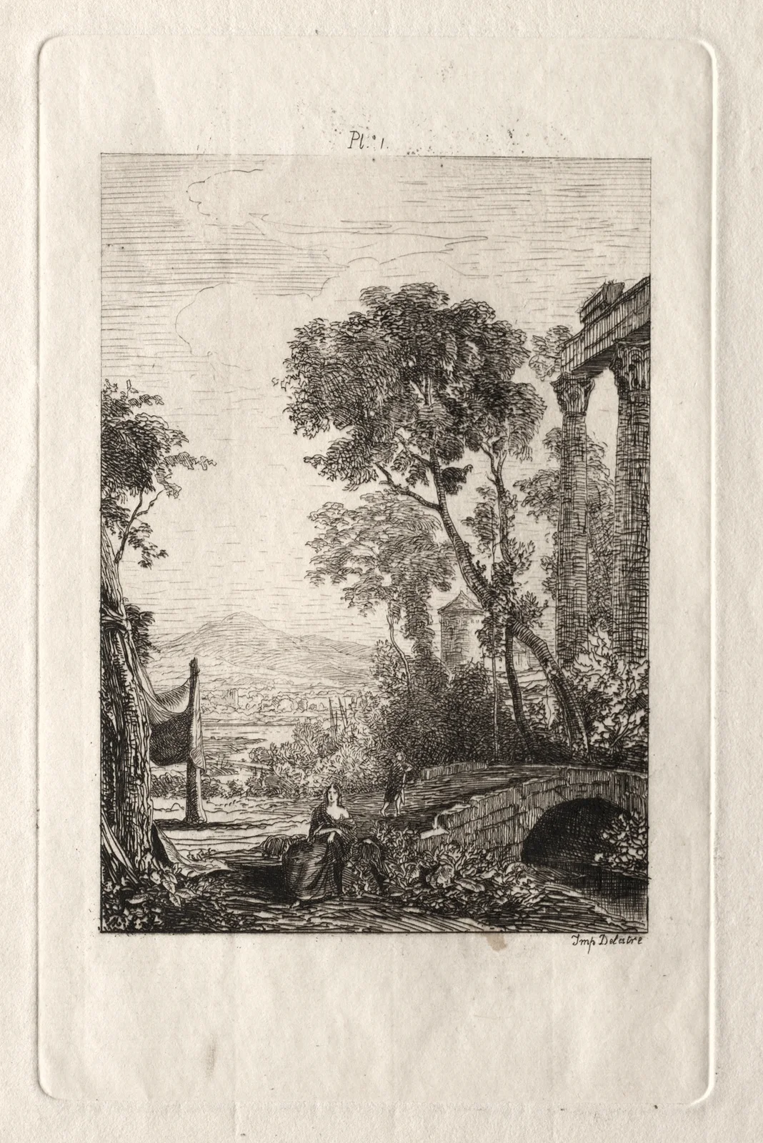 From Treatise on Etching, 1866 – nr 1 av Maxime Lalanne