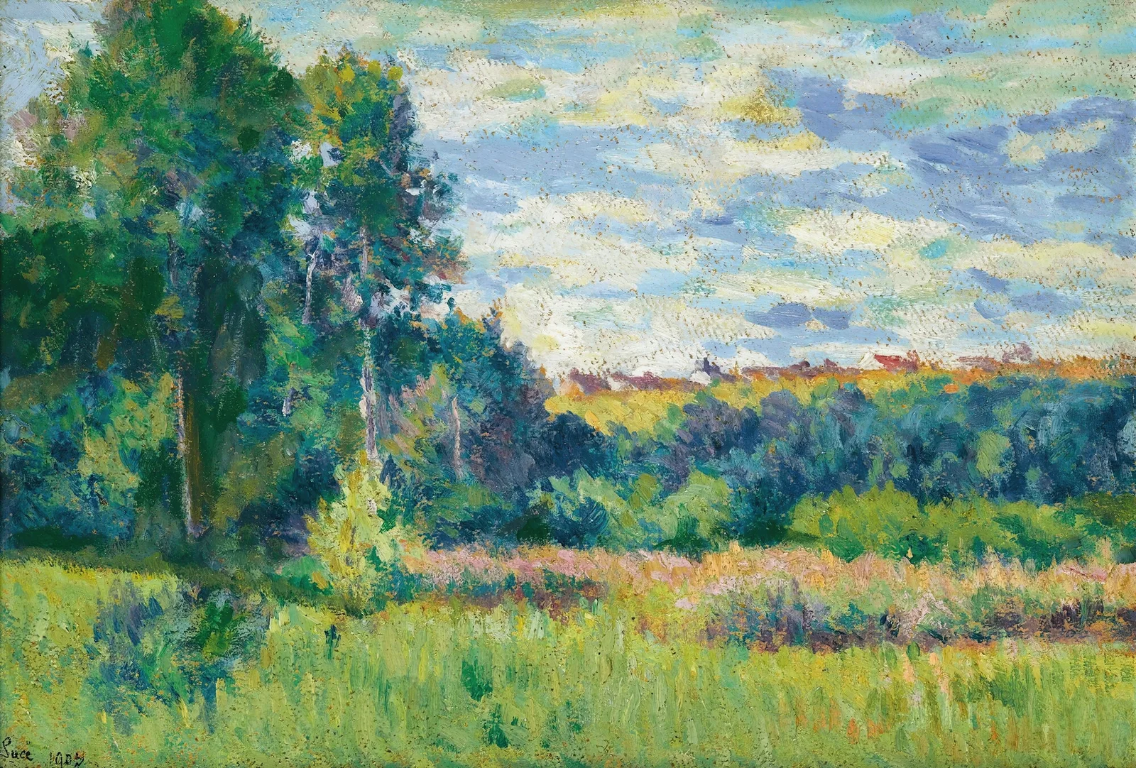 Paysage av Maximilien Luce