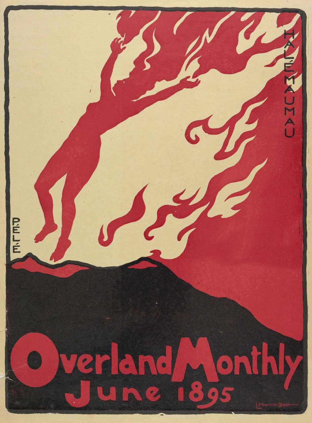 Overland Monthly , June av Maynard Dixon