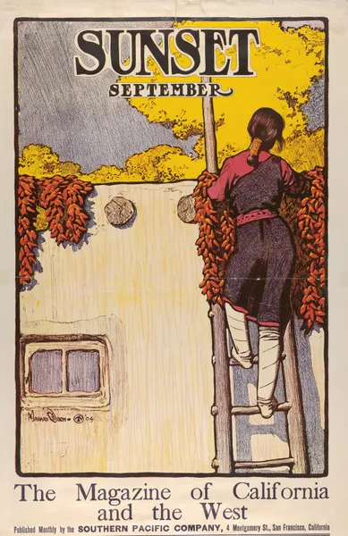 Sunset Magazine, September av Maynard Dixon