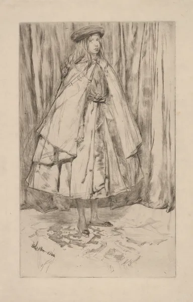 Annie Haden av James Abbott McNeill Whistler