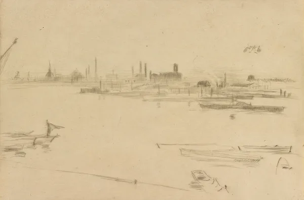 Battersea Morn av James Abbott McNeill Whistler