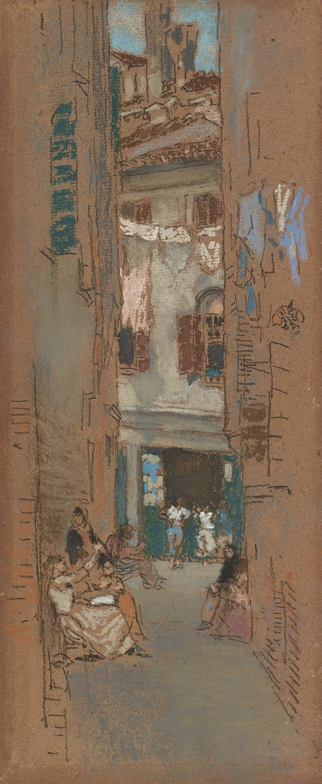 Bead Stringers av James Abbott McNeill Whistler