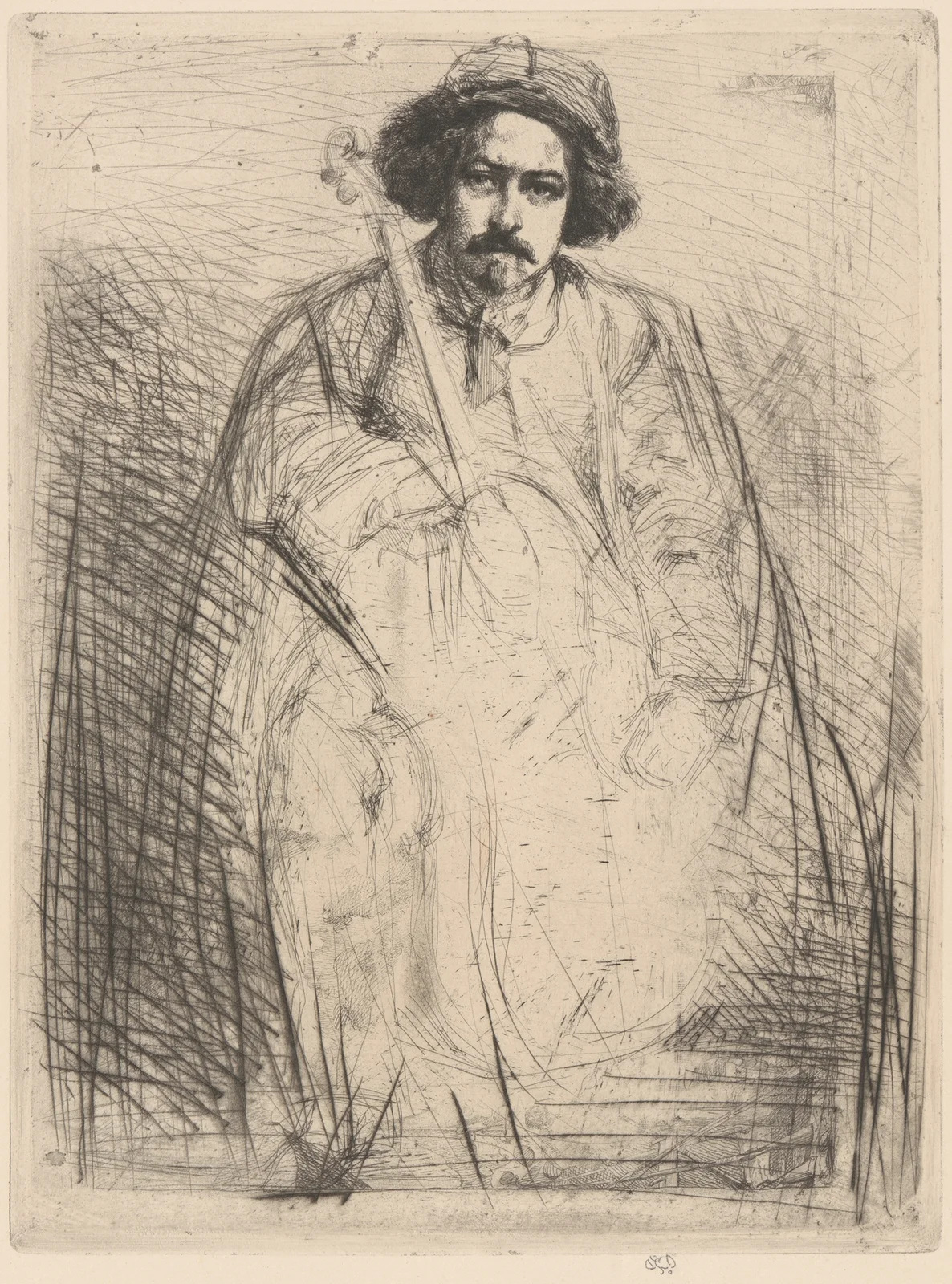 Becquet, 1860 av James Abbott McNeill Whistler