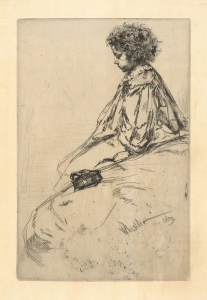Bibi Lalouette av James Abbott McNeill Whistler