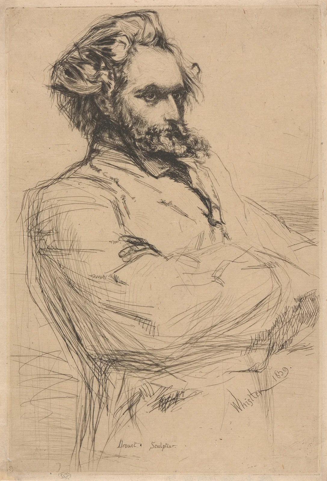 Drouet av James Abbott McNeill Whistler