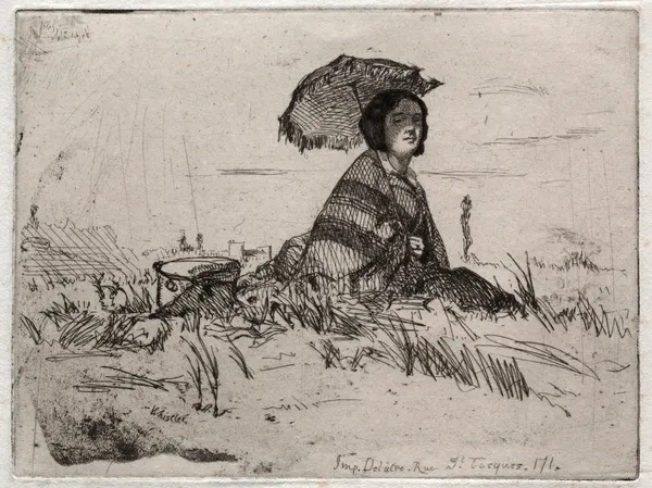 En Plein Soleil av James Abbott McNeill Whistler