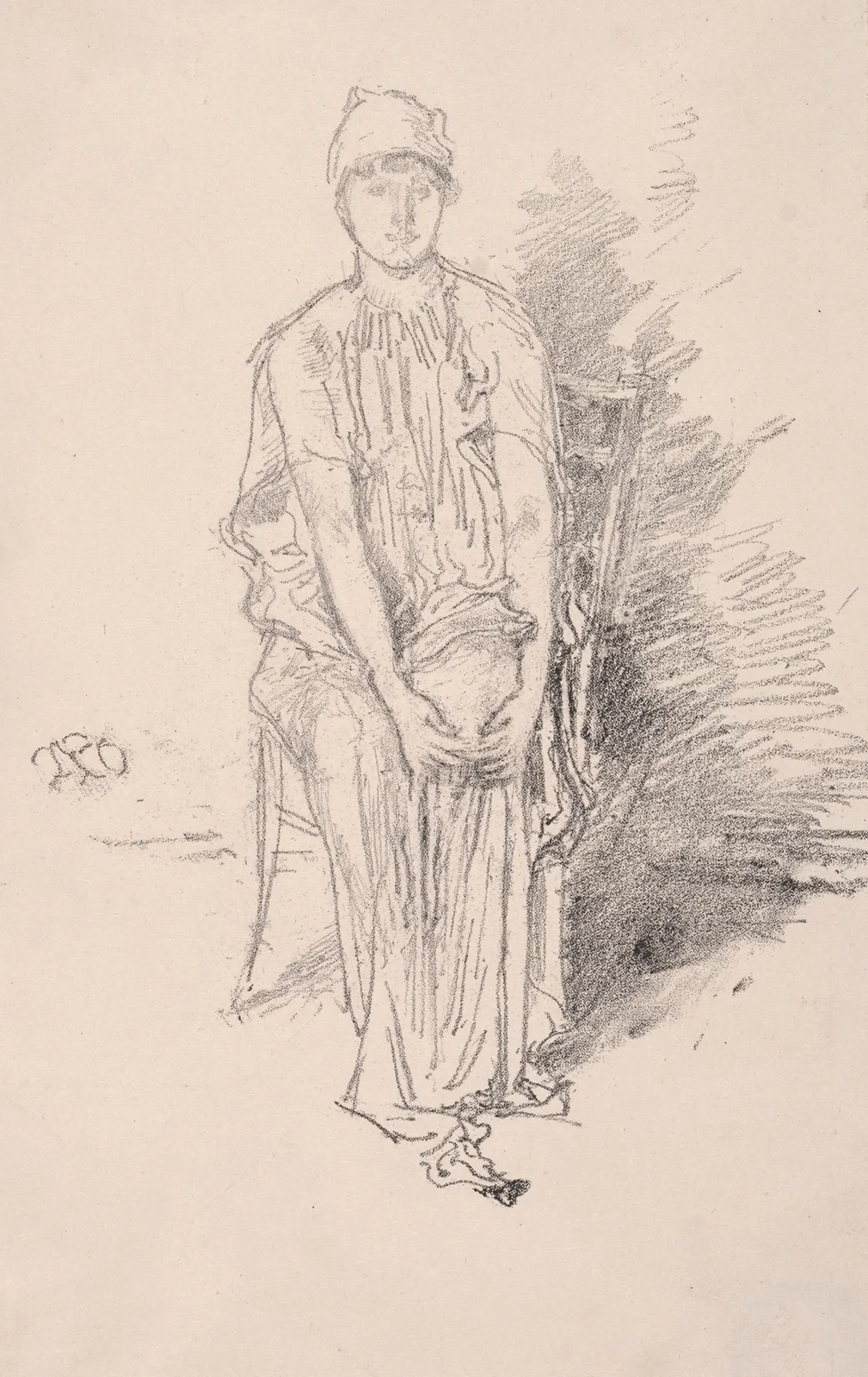 Figure Study av James Abbott McNeill Whistler