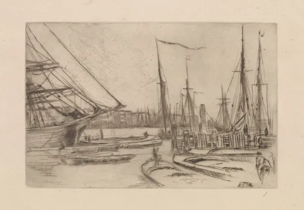 From Billingsgate av James Abbott McNeill Whistler