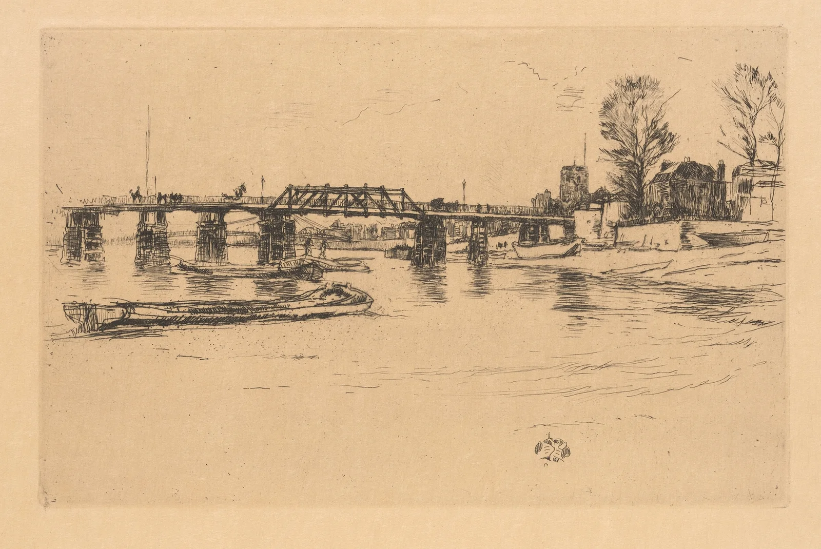 Fulham av James Abbott McNeill Whistler
