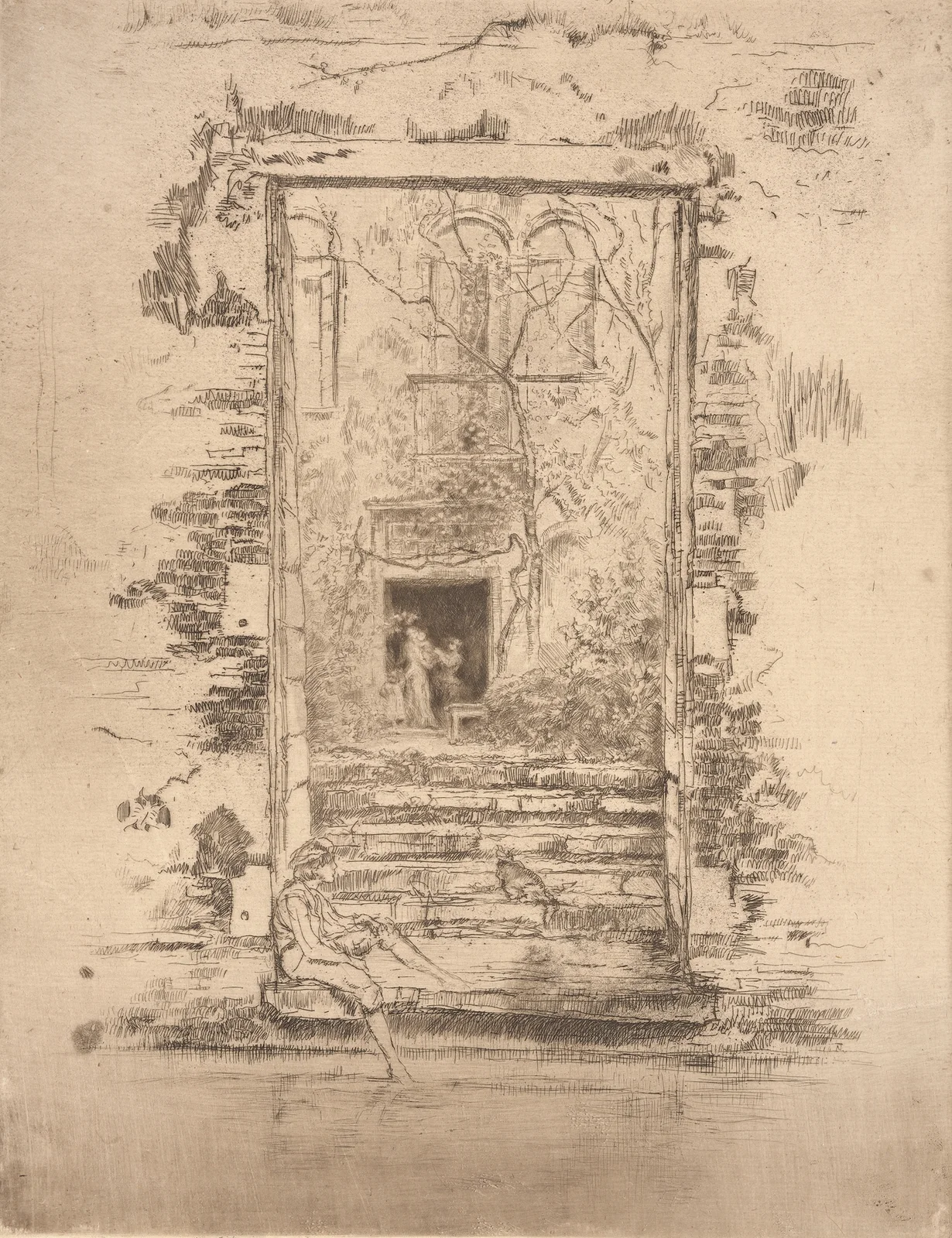 Garden av James Abbott McNeill Whistler