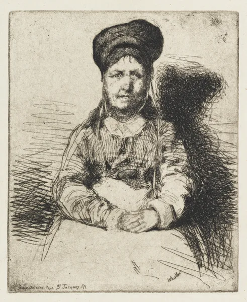 La Rétameuse, 1858 – nr 1 av James Abbott McNeill Whistler