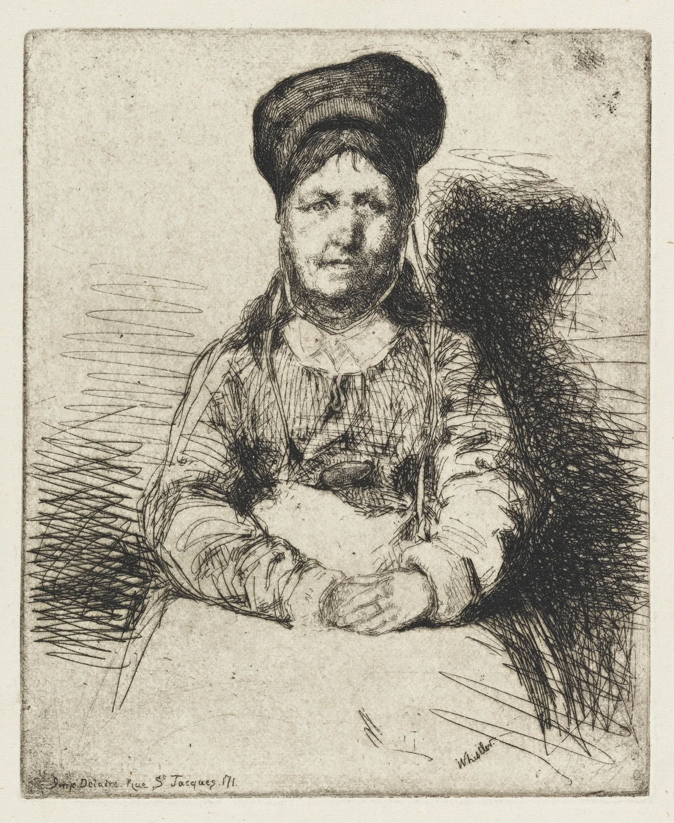 La Rétameuse, 1858 – nr 1 av James Abbott McNeill Whistler