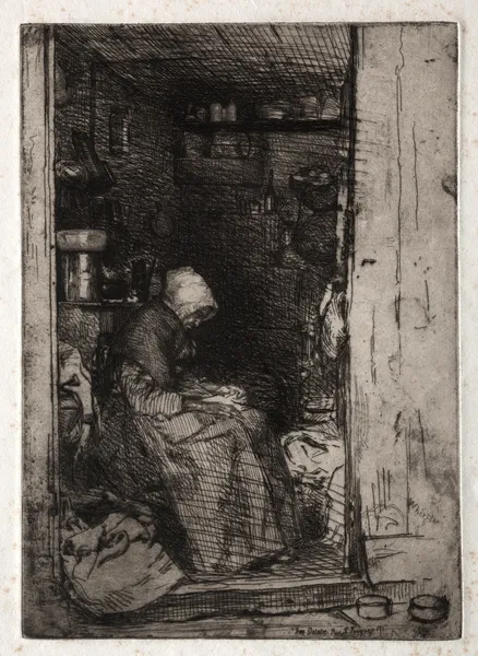 La Veille aux Loques av James Abbott McNeill Whistler