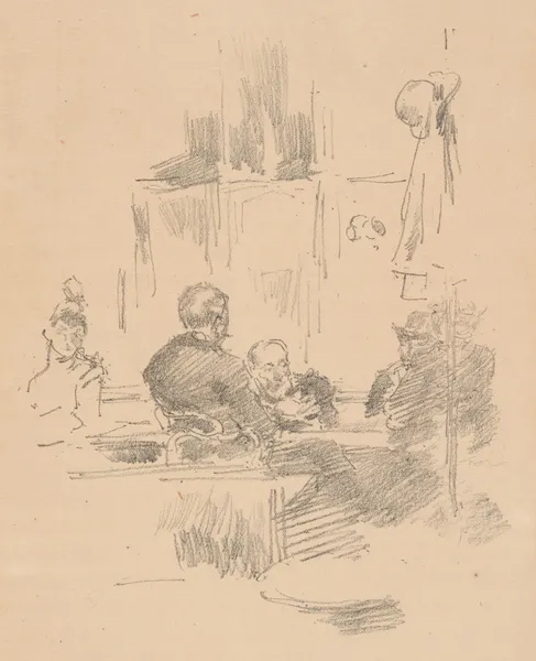 Late Picquet av James Abbott McNeill Whistler