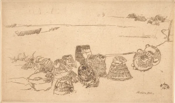 Little court av James Abbott McNeill Whistler