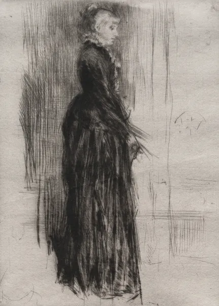 Little Velvet Dress av James Abbott McNeill Whistler