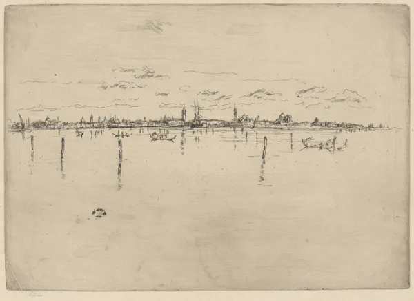 Little Venice av James Abbott McNeill Whistler