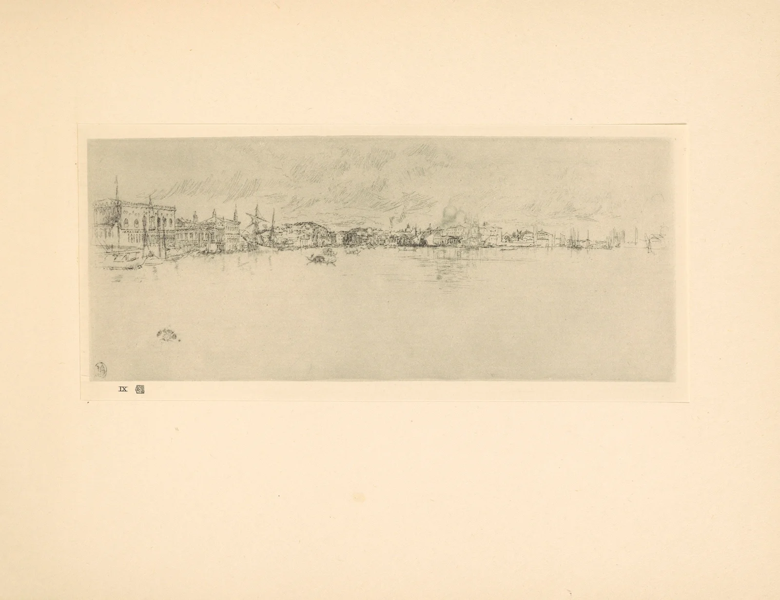 Long Venice – nr 1 av James Abbott McNeill Whistler