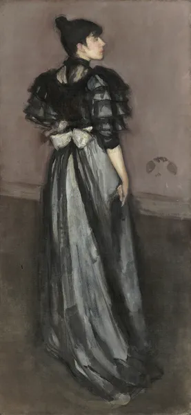 Mother of Pearl and Silver – The Andalusian av James Abbott McNeill Whistler