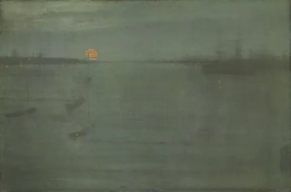 Nocturne: Blue and Gold–Southampton Water av James Abbott McNeill Whistler