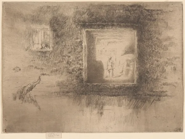 Nocturne Furnace, 1880 av James Abbott McNeill Whistler