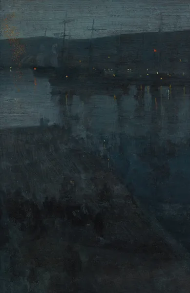 Nocturne in Blue and Gold; Valparaiso av James Abbott McNeill Whistler