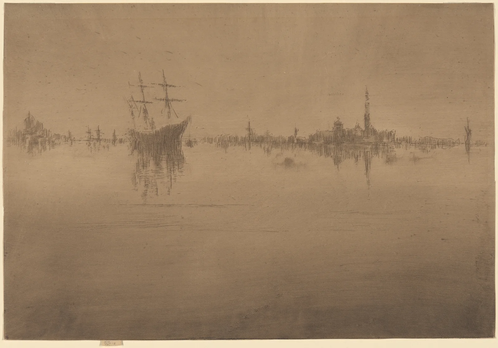Nocturne av James Abbott McNeill Whistler