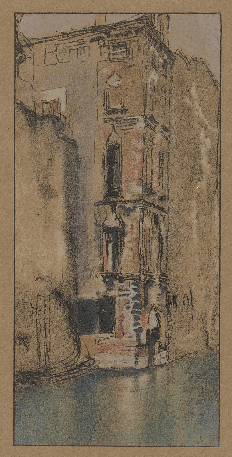 Old Marble Hall av James Abbott McNeill Whistler