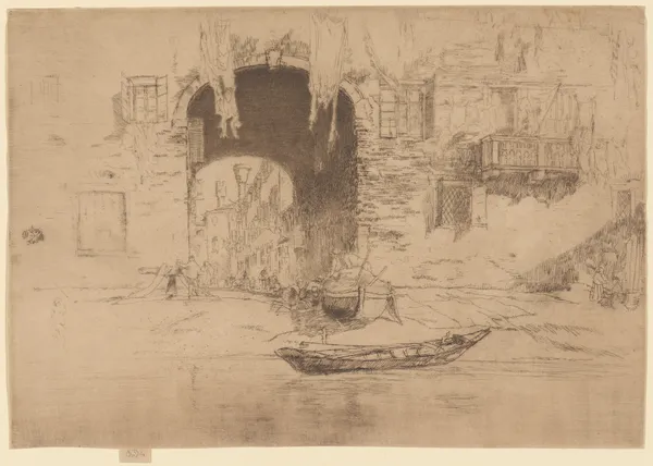 San Biagio, 1880 av James Abbott McNeill Whistler
