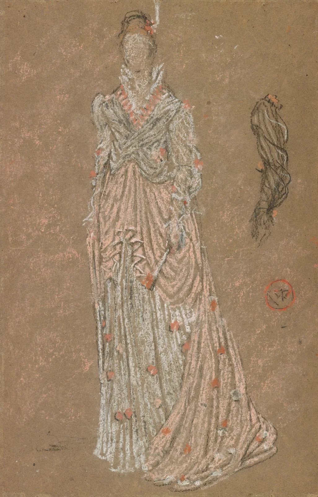 Study av James Abbott McNeill Whistler