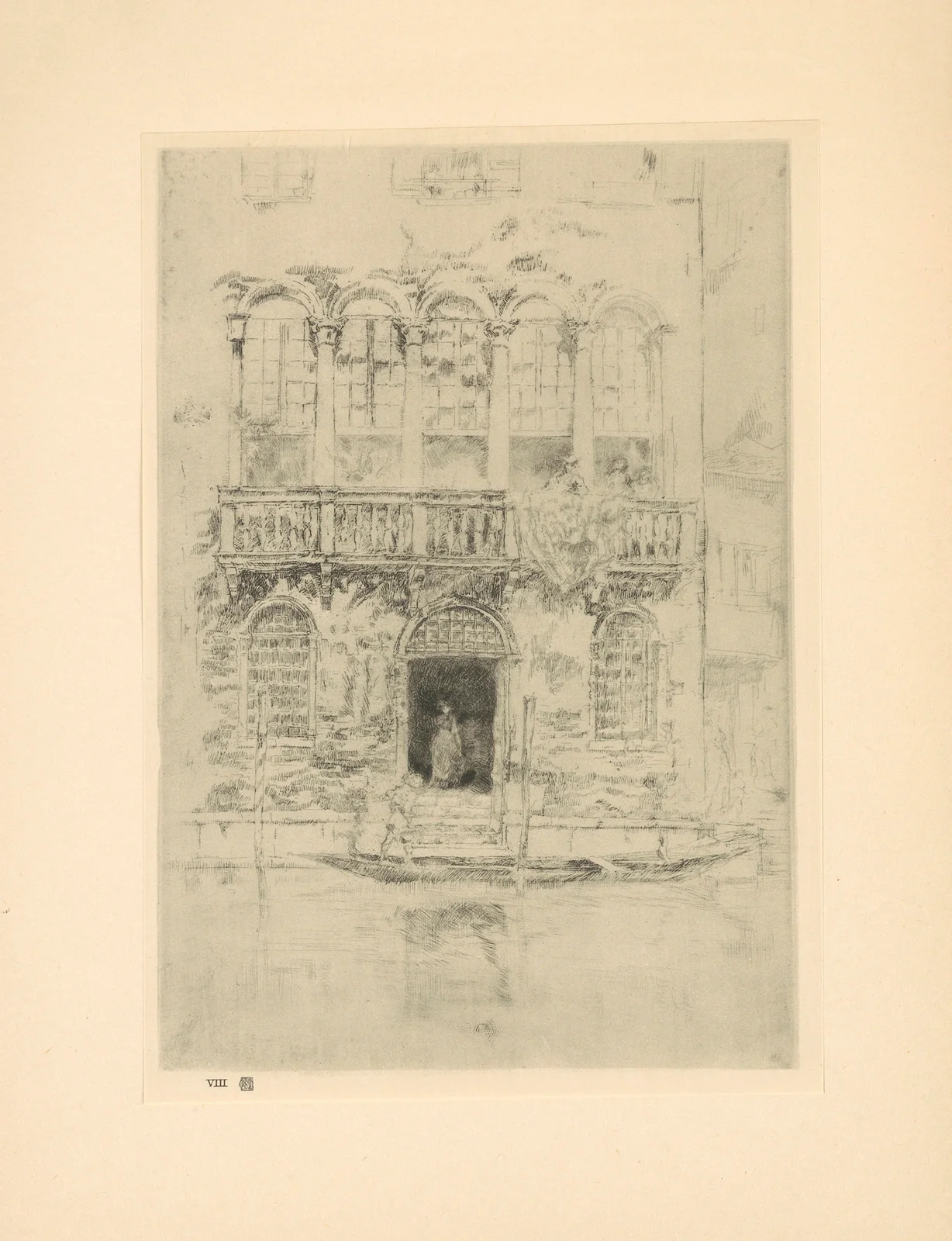 The Balcony – nr 1 av James Abbott McNeill Whistler