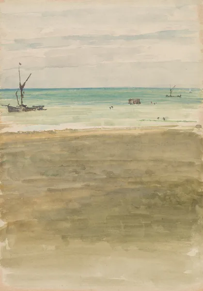 The Bathers av James Abbott McNeill Whistler